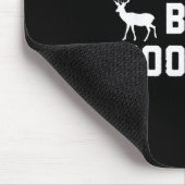 Buck Moose Funny Junting Saison Mousepad (Ecke)
