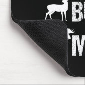 Buck Moose Funny Moose Buck Jagd Mousepad (Ecke)