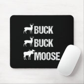 Buck Moose Funny Moose Buck Jagd Mousepad (Mit Mouse)