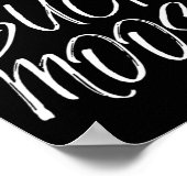 Buck Moose Outdoor Fun Jagen Zitat Poster (Ecke)