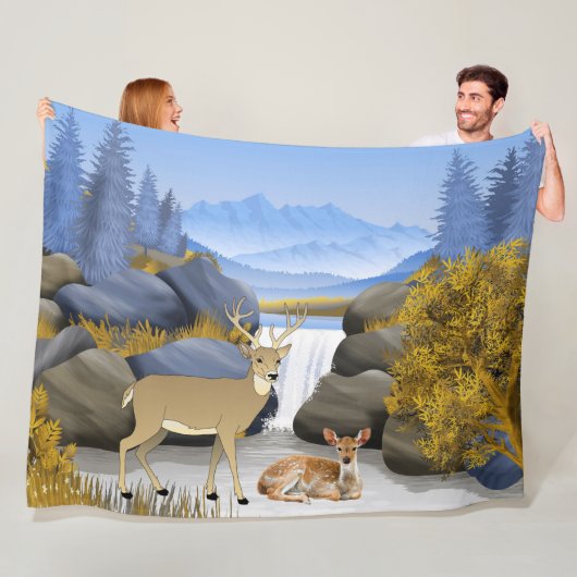 Buck n' Cozy Fleecedecke (Beispiel)