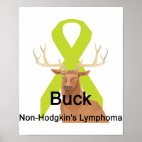 Buck Non-Hodgkin-Lymphom-Poster