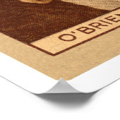 Buck O'Brien Red Sox Baseball 1912 Poster (Ecke)