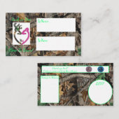 Buck oder Doe Baby Dusche/Enthüllung Einladung (Vorne/Hinten)