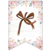 Buck oder Doe? Baby Shower Reveal Wimpelkette (Erste Fahne)