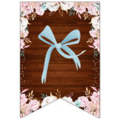 Buck oder Doe? Baby Shower Reveal Wimpelkette (Erste Fahne)