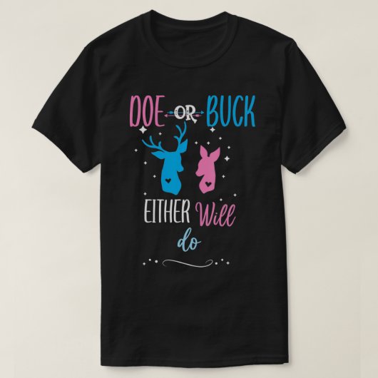 Buck oder Tun wird das Party des Geschlechts offen T-Shirt (Design vorne)