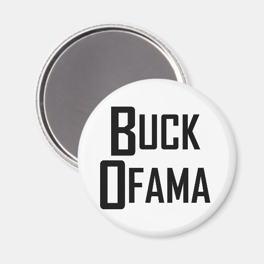 Buck Ofama Magnet (Vorderseite/Rückseite)