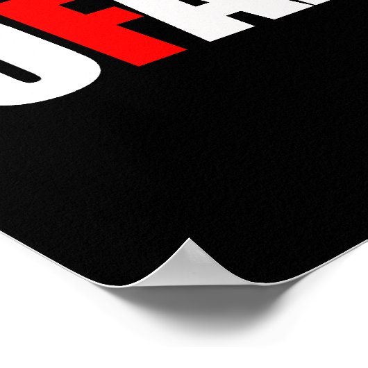 BUCK OFAMA POSTER (Ecke)