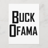 Buck Ofama Postkarte (Vorderseite)