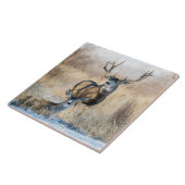 Buck Paar | Maultierhirsch Fliese (Seite)