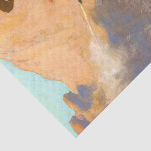 Buck Peters, Ranchman von Maynard Dixon Seidenpapier (Detail)