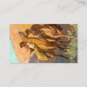 Buck Peters, Ranchman von Maynard Dixon Visitenkarte (Rückseite)