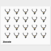 BUCK PRIDE Herz-Aufkleber (Blatt)