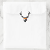 BUCK PRIDE Herz-Aufkleber (Tasche)