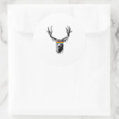 BUCK PRIDE RUNDER AUFKLEBER (Tasche)