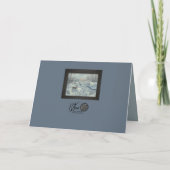 Buck River Feiertagskarte (Rückseite)