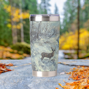 Buck River Winter Thermobecher