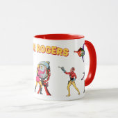Buck Rogers 1930er Jahre Tasse (VorderseiteRechts)