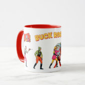 Buck Rogers 1930er Jahre Tasse (Vorderseite Links)