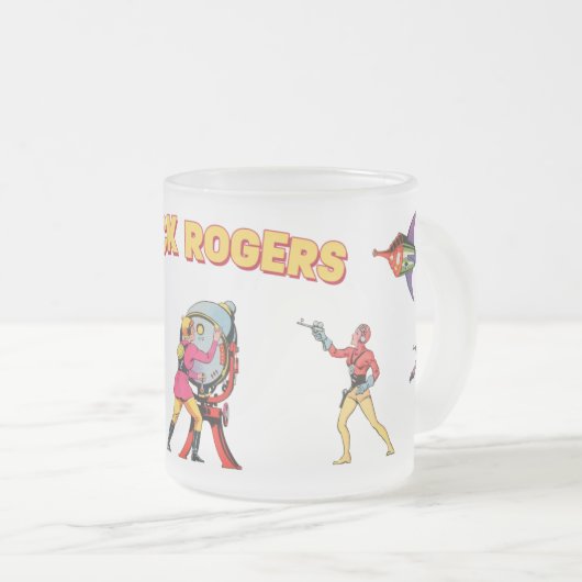 Buck Rogers 1930s Mattglastasse (VorderseiteRechts)