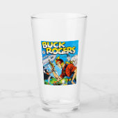 Buck Rogers Comic T - Shirt Glas (Vorderseite)