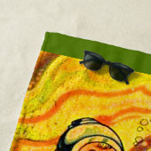 Buck Rogers Comic Wilma Deering 1930 Strandtuch (Beispiel)