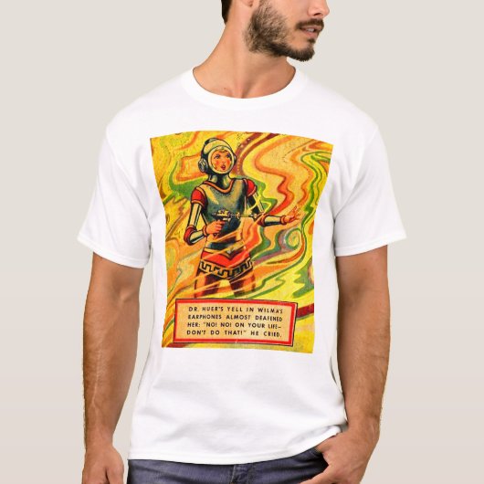 Buck Rogers Comic Wilma Deering 1930 T-Shirt (Vorderseite)