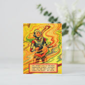 Buck Rogers Comic Wilma Deering der 1930er Jahre Postkarte (Stehend Vorderseite)