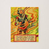 Buck Rogers Comic Wilma Deering der 1930er Jahre Puzzle (Vertikal)