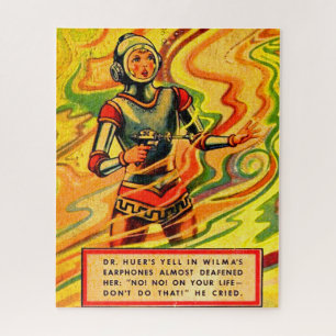 Buck Rogers Comic Wilma Deering der 1930er Jahre Puzzle