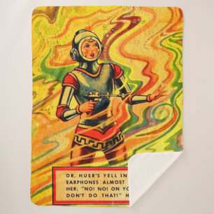 Buck Rogers Comic Wilma Deering der 1930er Jahre Sherpadecke