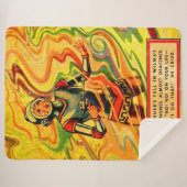 Buck Rogers Comic Wilma Deering der 1930er Jahre Sherpadecke (Vorderseite (Horizontal))