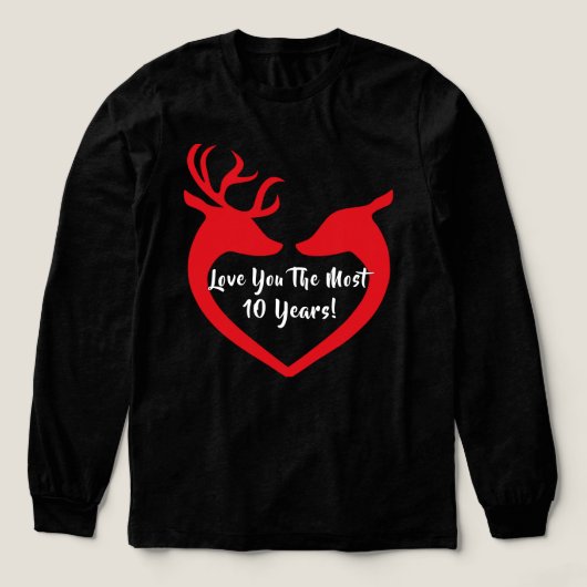 Buck und tu Liebe Sie am meisten T - Shirt (Design Vorderseite)