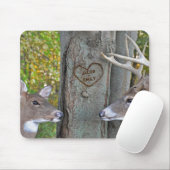 Buck und Tu mit Baumherz Mousepad (Mit Mouse)