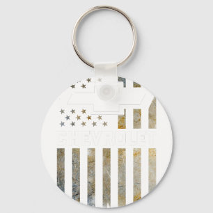 Buck Wear Chevy Camo Akzent Flagge 2 Schlüsselanhänger