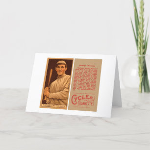 Buck Weaver White Sox Baseball 1912 Karte