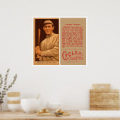 Buck Weaver White Sox Baseball 1912 Poster (Küche)