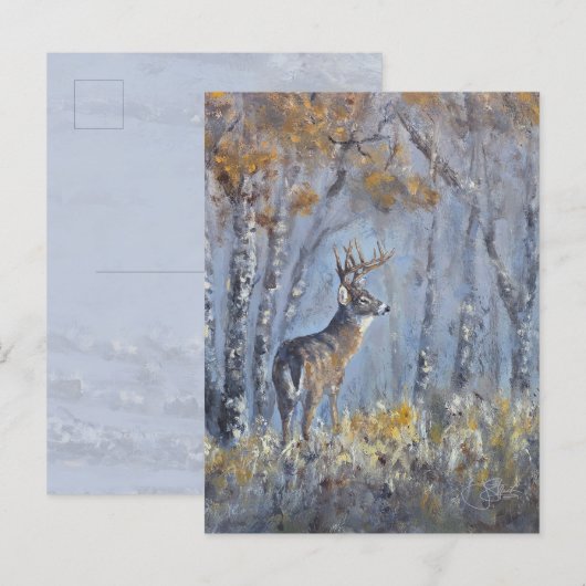 Buck-Wiese Postkarte (Vorne/Hinten)