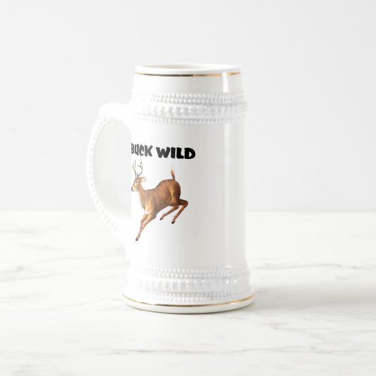 Buck Wild Bierglas (Vorderseite Links)