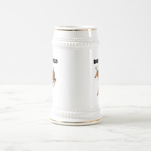 Buck Wild Bierglas (Mittel)