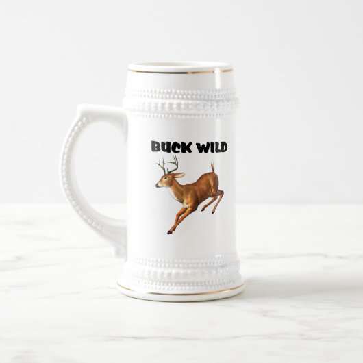 Buck Wild Bierglas (Links)