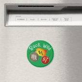 Buck Wild Price tag Magnet (In Situ (Geschirrspüler))