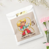 Buckaroo Cowboy Boy's Birthday Name & Age Geschenktütchen (Versiegelt)