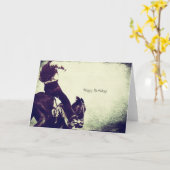 Buckaroo, Geburtstag Karte (Gelbe Blume)