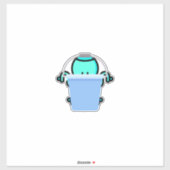 Buckel Aufkleber (Blatt)