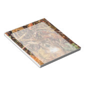 Buckel in Herbst Camouflage Weißer Schwanz Hirsch Notizblock (angewinkelt)