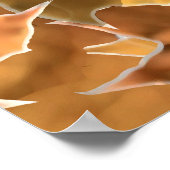 Buckel in Herbst Camouflage Weißer Schwanz Hirsch Poster (Ecke)