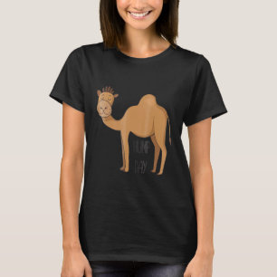 Buckel Tag Kamel Süßes Kamel T-Shirt