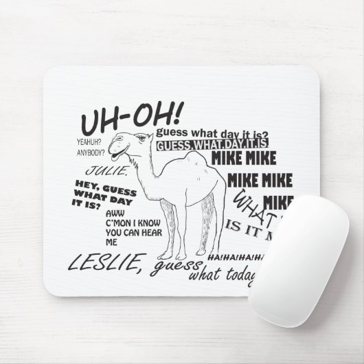 BUCKEL-TAGESkamel Mousepad (Mit Mouse)